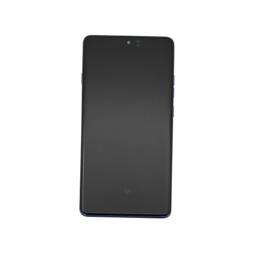 DISPLAY LCD PER MOTOROLA XT2507-1 MOTO EDGE 60 PRO BLU / PANTONE DAZZLING BLUE CON FRAME 5D68C30046