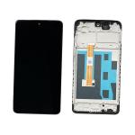 ECRAN LCD POUR OPPO A58 4G CPH2577 NOIR AVEC CHASSIS