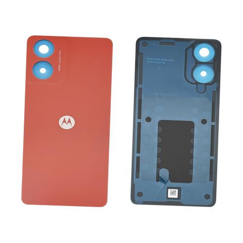 AKKUDECKEL RUCKSEITE BACK COVER FUR MOTOROLA XT2421-8 MOTO G04S ORANGE / SUNRISE ORANGE 5S58C24270