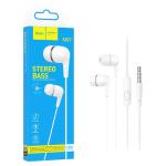 CUFFIE AURICOLARI HOCO M97 BIANCO - BLISTER RETAIL 