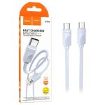 CAVO USB + TYPE-C HOCO X114 18W 3A 1M BLU - BLISTER RETAIL
