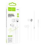 CUFFIE AURICOLARI HOCO M116 3.5MM IN-EAR BIANCO - BLISTER RETAIL