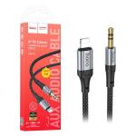 ADATTATORE LIGHTNING + 3.5MM AUX HOCO UPA26 NERO - BLISTER RETAIL