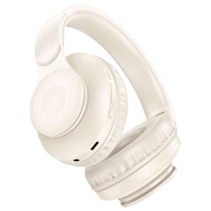 CUFFIE BLUETOOTH HOCO W45 BIANCO LATTE  - BLISTER RETAIL