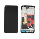 PANTALLA LCD PARA OPPO A53 2020 / A53S NEGRO CON MARCO