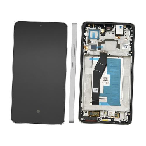DISPLAY LCD FOR XIAOMI 14T 5G GRAY / TITAN GRAY WITH FRAME 5600040N12A00 - SERVICE PACK
