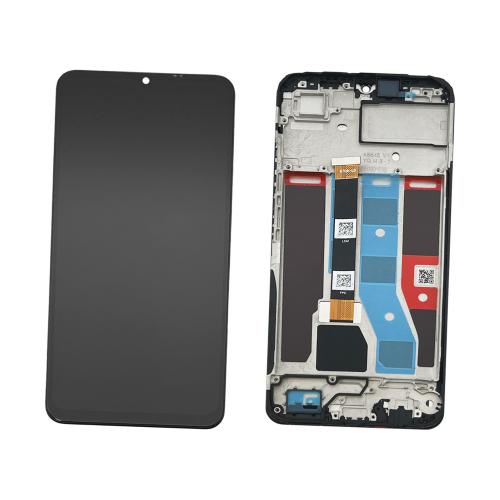 DISPLAY LCD FOR REALME NOTE 50 RMX3834 BLACK WITH FRAME