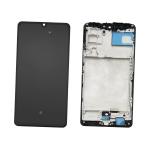 DISPLAY LCD PER SAMSUNG A426B A42 5G NERO CON FRAME (AMOLED) (O/S)