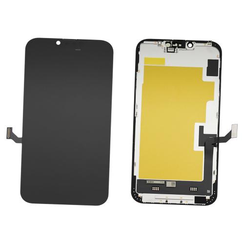 DISPLAY LCD PER IPHONE 14 PLUS NERO (SOFT OLED JCID COP IC Intercambiabile)