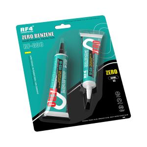 KIT COLLA RF4 RF-G30 60ML NERA E TRASPARENTE (2 IN 1)
