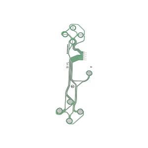 FLAT CONTATTI TASTIERA V1 PER JOYSTICK PS5 