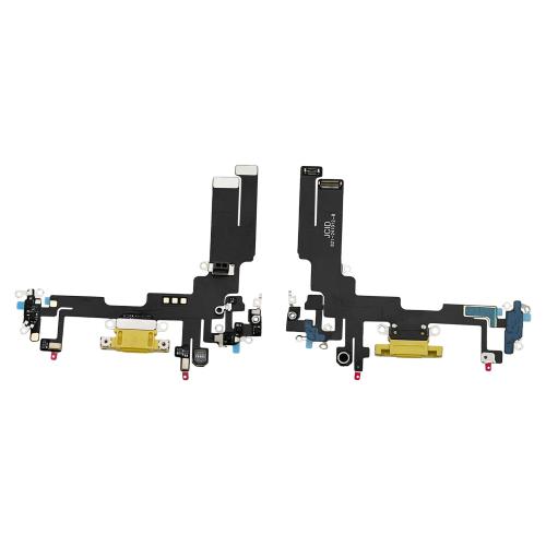 FLAT DOCK RICARICA JCID PER IPHONE 14 GIALLO