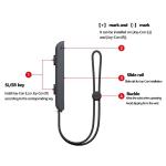 CINTURINO DA POLSO HAC-014 PER NINTENDO SWITCH HAC-001 JOYSTIC JOY-CON NERO (2PZ)