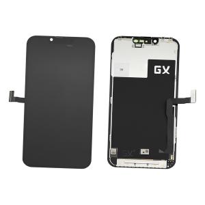 BILDSCHIRM LCD FUR IPHONE 13 PRO  SCHWARZ (HARD OLED GX IC Austauschbar)