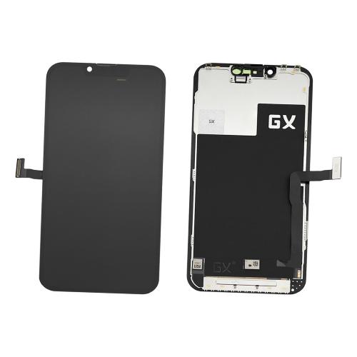 BILDSCHIRM LCD FUR IPHONE 13 PRO  SCHWARZ (HARD OLED GX IC Austauschbar)