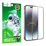 PELLICOLA TEMPERATA PER IPHONE 14 PRO MAX CON BORDO NERO HOCO G16 0.4mm