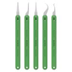 KIT LAME 2UUL QUICK DA22 PER RIPARAZIONI E RIMOZIONE COLLA IC CHIP SU SCHEDA MADRE (5PZ)
