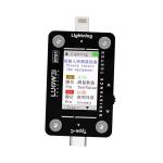 TESTER DOCK RICARICA LUOWEI RT01 CON RILEVAMENTEO AUTOMATICO TYPE-C / LIGHTNING 