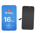 PANTALLA LCD PARA IPHONE 16 PRO NEGRO (INCELL ZY-COF IC Cambiable) 120Hz