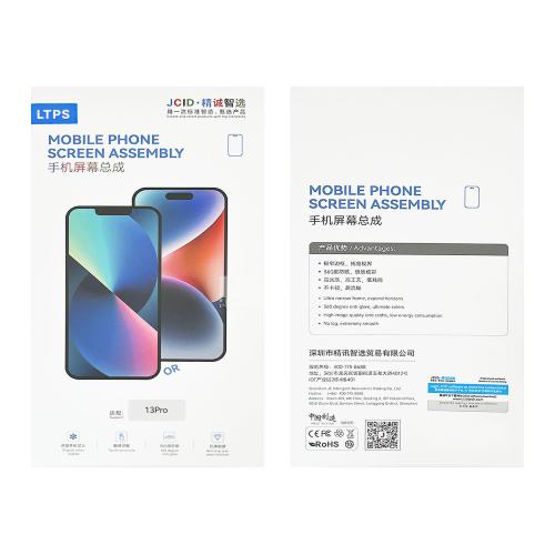 PANTALLA LCD PARA IPHONE 13 PRO NEGRO (INCELL JCID LTPS COF IC Cambiable)