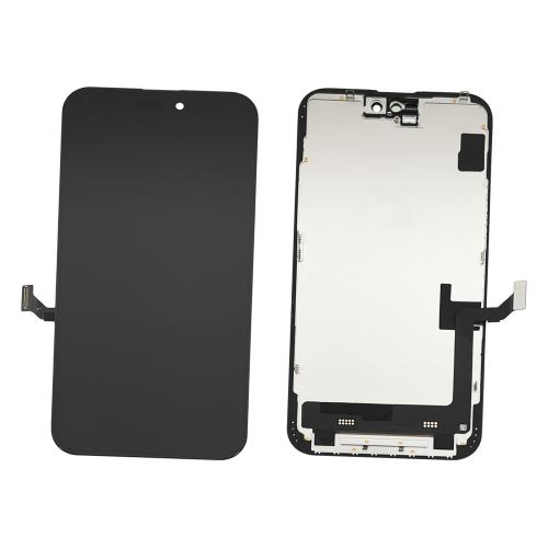 DISPLAY LCD PER IPHONE 15 PLUS NERO (INCELL JCID LTPS COF IC Intercambiabile)