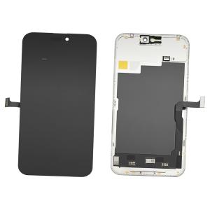 ECRAN LCD POUR IPHONE 15 PRO MAX NOIR (SOFT OLED JCID IC Échangeable)