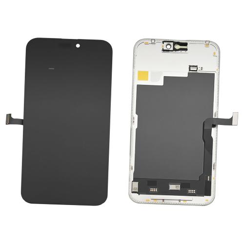 ECRAN LCD POUR IPHONE 15 PRO MAX NOIR (SOFT OLED JCID IC Échangeable)