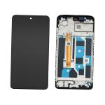 PANTALLA LCD PARA OPPO A40 A40M CPH2669 NEGRO CON MARCO