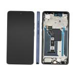 DISPLAY LCD PER MOTOROLA XT2529-2 MOTO G56 5G NERO / PANTONE BLACK OYSTER CON FRAME 5D68C30208 5D68C30294