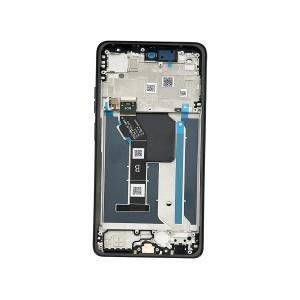 DISPLAY LCD PER MOTOROLA XT2529-2 MOTO G56 5G NERO / PANTONE BLACK OYSTER CON FRAME 5D68C30208 5D68C30294