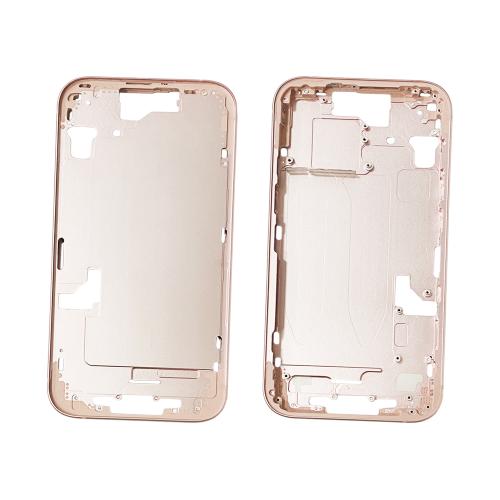 FRAME CENTRALE PER IPHONE 15 ROSA CON TASTI & SLOT SIM