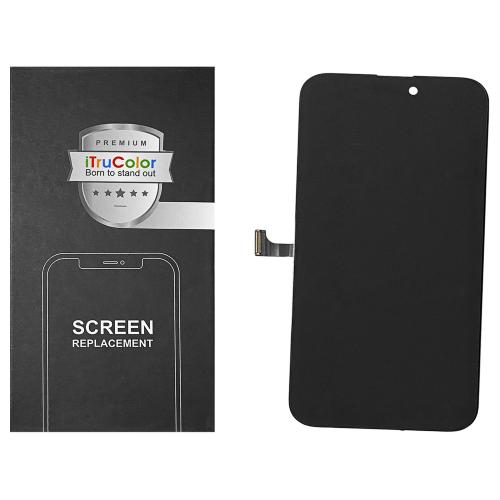 ECRAN LCD POUR IPHONE 15 PRO MAX NOIR (SOFT OLED iTruColor) 120Hz