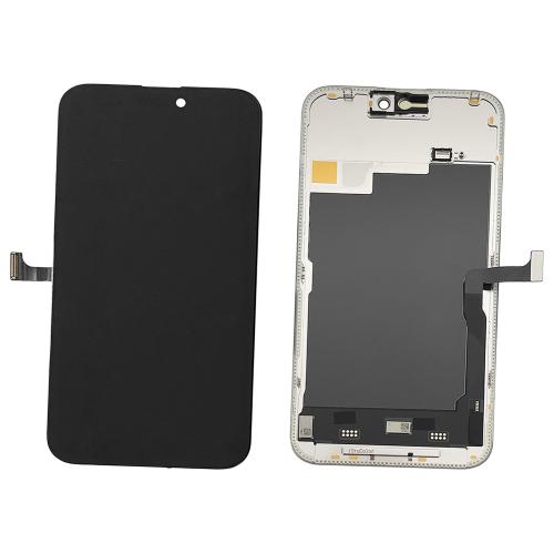ECRAN LCD POUR IPHONE 15 PRO MAX NOIR (SOFT OLED iTruColor) 120Hz