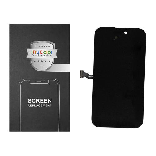 DISPLAY LCD PER IPHONE 14 PRO  NERO (SOFT OLED iTruColor IC Intercambiabile) 120Hz