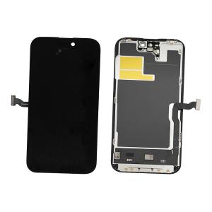 DISPLAY LCD PER IPHONE 14 PRO  NERO (SOFT OLED iTruColor IC Intercambiabile) 120Hz
