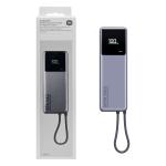 POWER BANK XIAOMI 165W 10000mAh (INTEGRATED CABLE) BHR9361GL GRIGIO / GRAY - BLISTER RETAIL