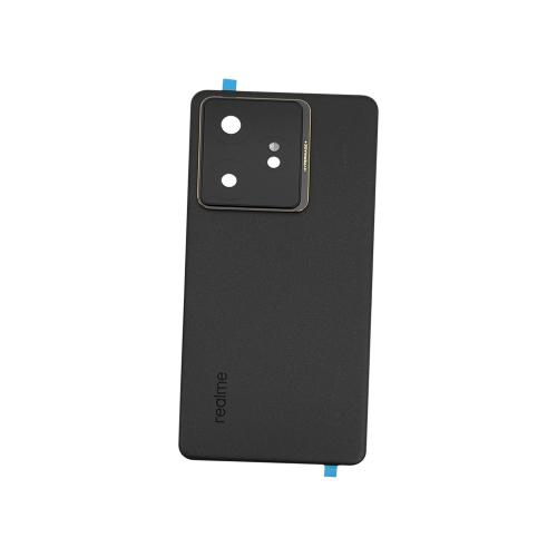TAPA TRASERA DE BATERIA PARA REALME GT 7 RMX5061 NEGRO / ICESENSE BLACK 621033000618 - SERVICE PACK