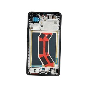 DISPLAY LCD PER REALME GT 7T RMX5085 NERO / ICESENSE BLACK CON FRAME 621029000574 - SERVICE PACK