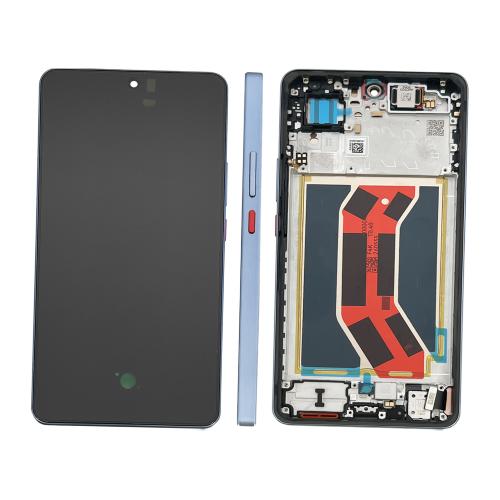 DISPLAY LCD PER REALME GT 7T RMX5085 BLU / ICESENSE BLUE CON FRAME 621029000575 - SERVICE PACK