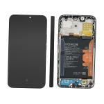 DISPLAY LCD PER HONOR X8c ABR-LX1 ABR-LX2 ABR-LX3 NERO CON FRAME 0235AMXP