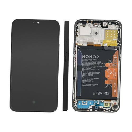 PANTALLA LCD PARA HONOR X8c ABR-LX1 ABR-LX2 ABR-LX3 NEGRO CON MARCO 0235AMXP