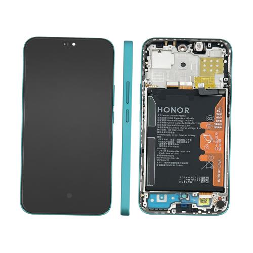 PANTALLA LCD PARA HONOR X8c ABR-LX1 ABR-LX2 ABR-LX3 VERDE CON MARCO 0235AMXQ 