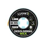 FILO INTRECCIATO DISSALDANTE IN RAME LUOWEI LW-2015 2.0mm 1.5m