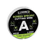 FILO DA TAGLIO GOLD PER RIGENERAZIONE DISPLAY LUOWEI 0.020mm 120M