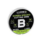 FILO DA TAGLIO GOLD PER RIGENERAZIONE DISPLAY LUOWEI 0.028mm 120M