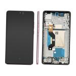 DISPLAY LCD PER MOTOROLA XT2503-4 MOTO EDGE 60 FUSION ROSA / PANTONE ZEPHYR CON FRAME 5D68C29880