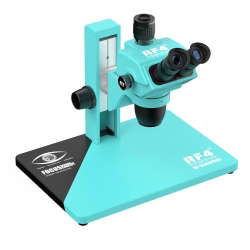 MICROSCOPIO RF4 RF-6565PRO2 TRINOCULARE 6.5-65X CON INTERFACCIA 0.5CTV