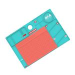 PIANO DA LAVORO RF4 RF-PO2 TAPPETINO IN SILICONE TURCHESE / CORALLO