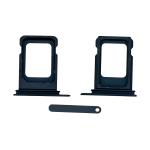 CARRELLO SIM PER IPHONE 15 PRO / 15 PRO MAX BLU TITANIO (MONO SIM)