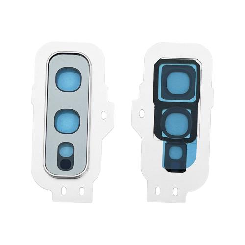 VETRO CAM POSTERIORE G970F S10E BIANCO / SILVER CON CORNICE FRAME